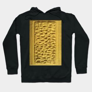 Texture - Yellow Stone Wall Hoodie